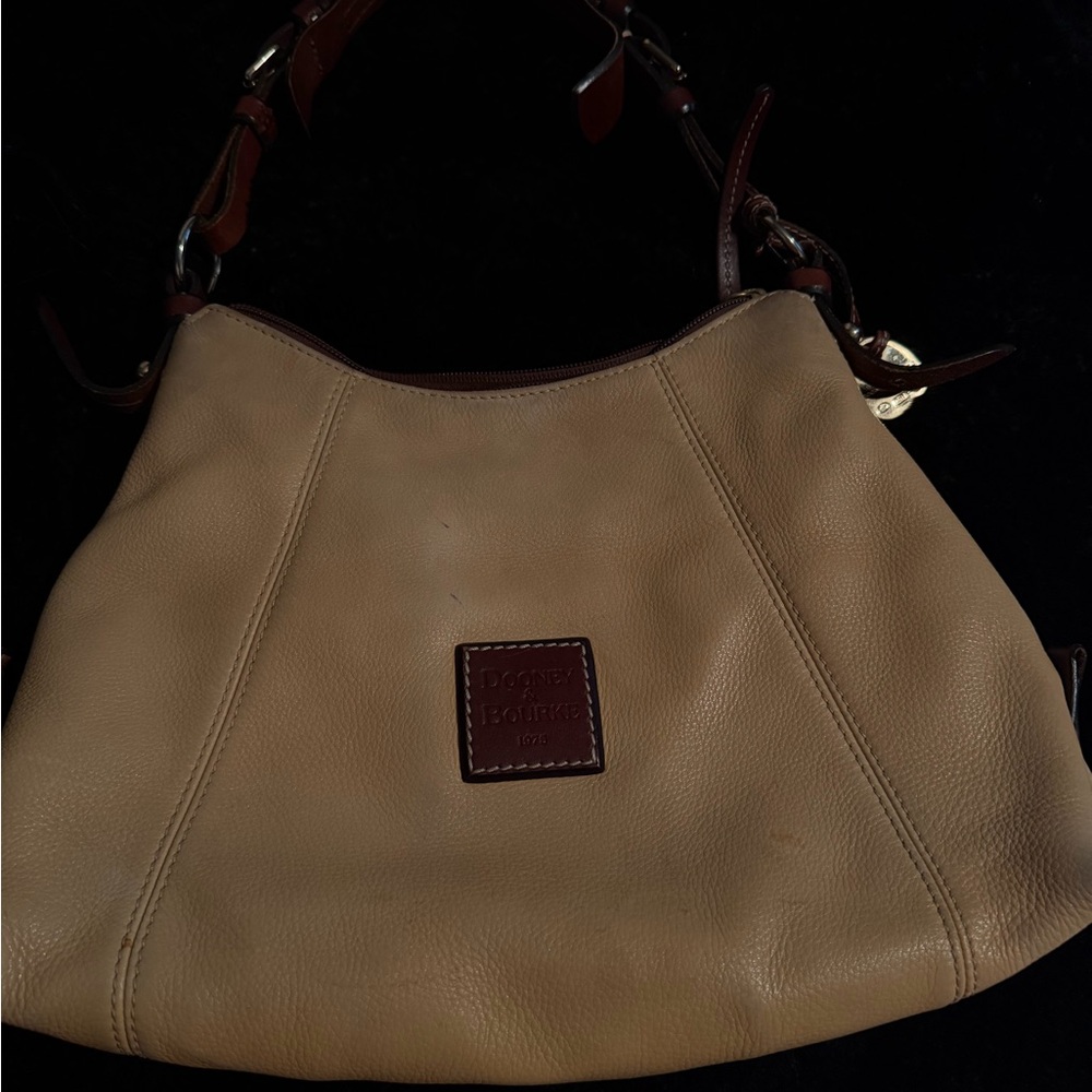 Dooney & Bourke Brown Leather Shoulder Bag